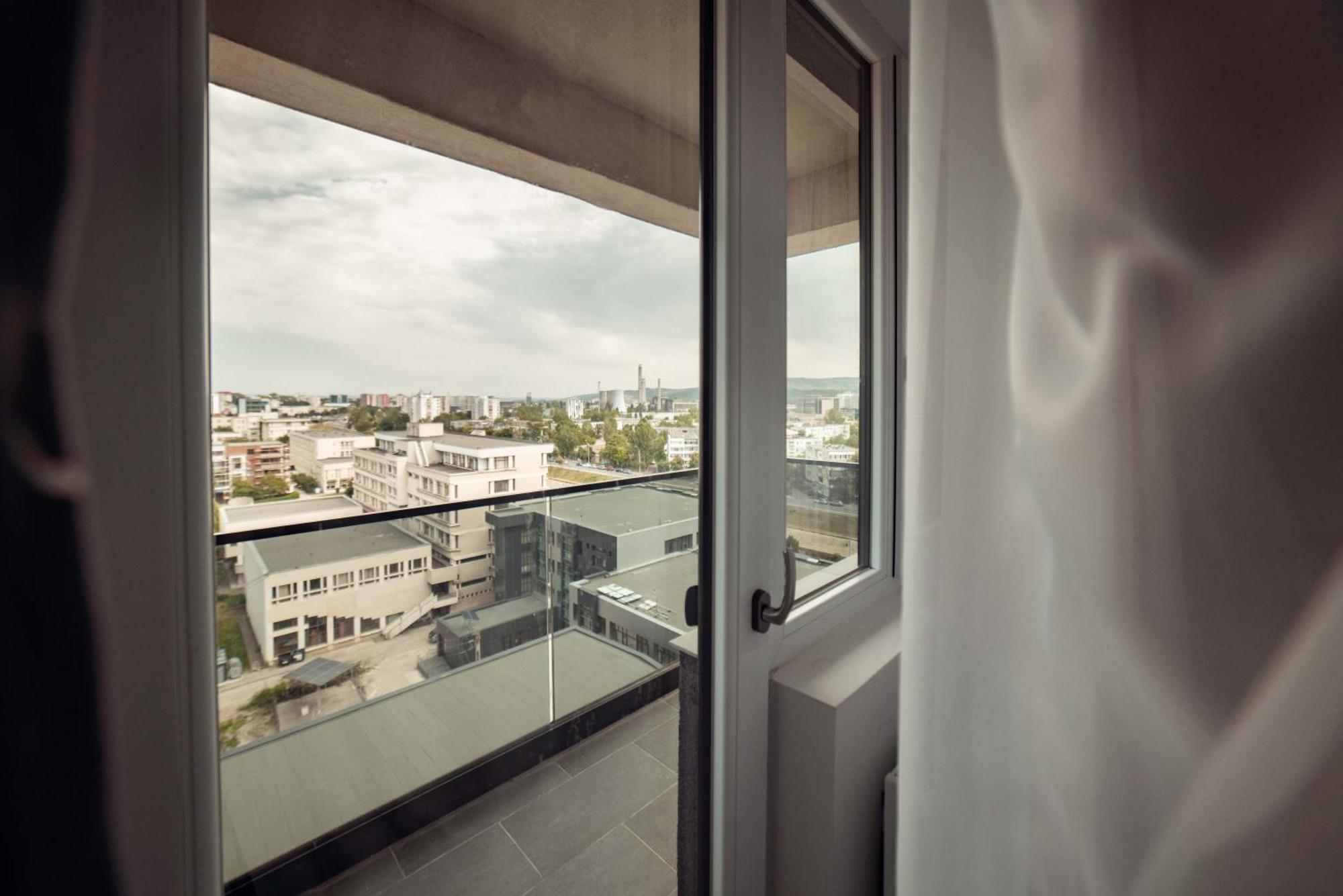 Cozy Apartments At Q Residence - Palas Mall Iasi Eksteriør bilde