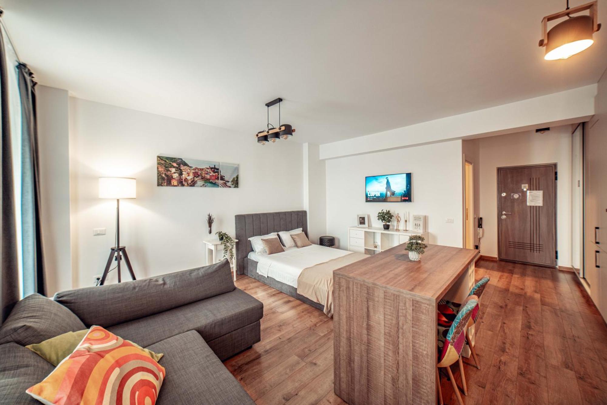 Cozy Apartments At Q Residence - Palas Mall Iasi Eksteriør bilde