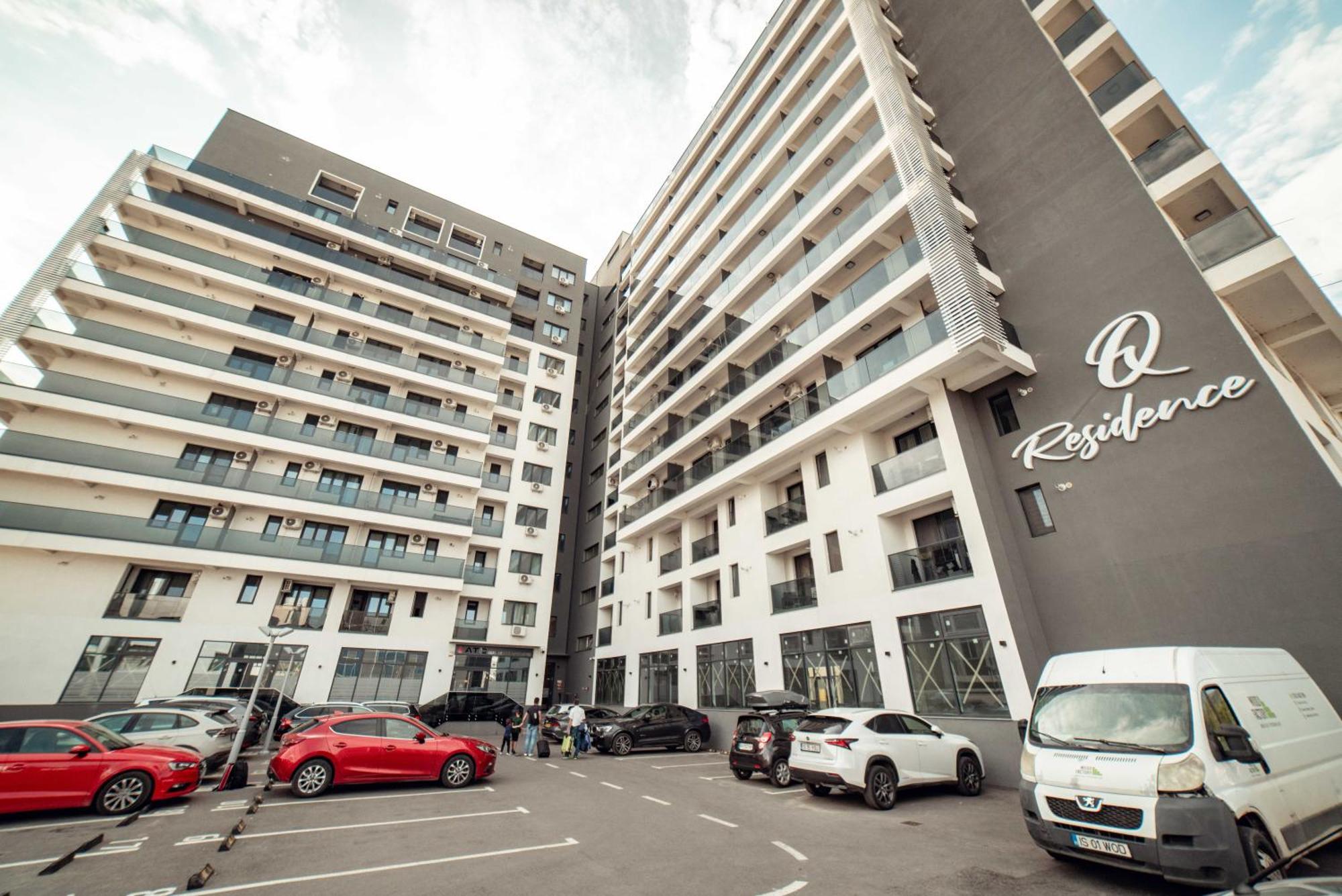 Cozy Apartments At Q Residence - Palas Mall Iasi Eksteriør bilde