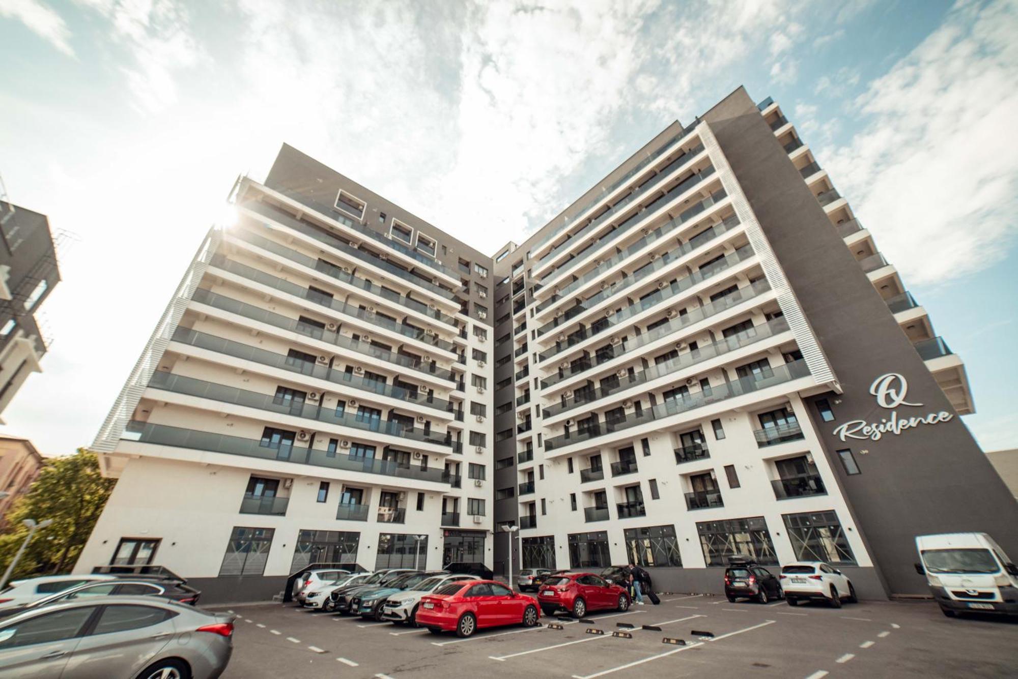 Cozy Apartments At Q Residence - Palas Mall Iasi Eksteriør bilde