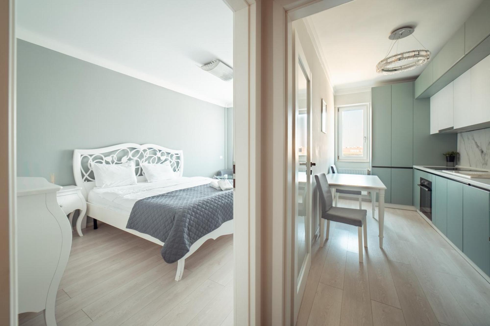 Cozy Apartments At Q Residence - Palas Mall Iasi Eksteriør bilde
