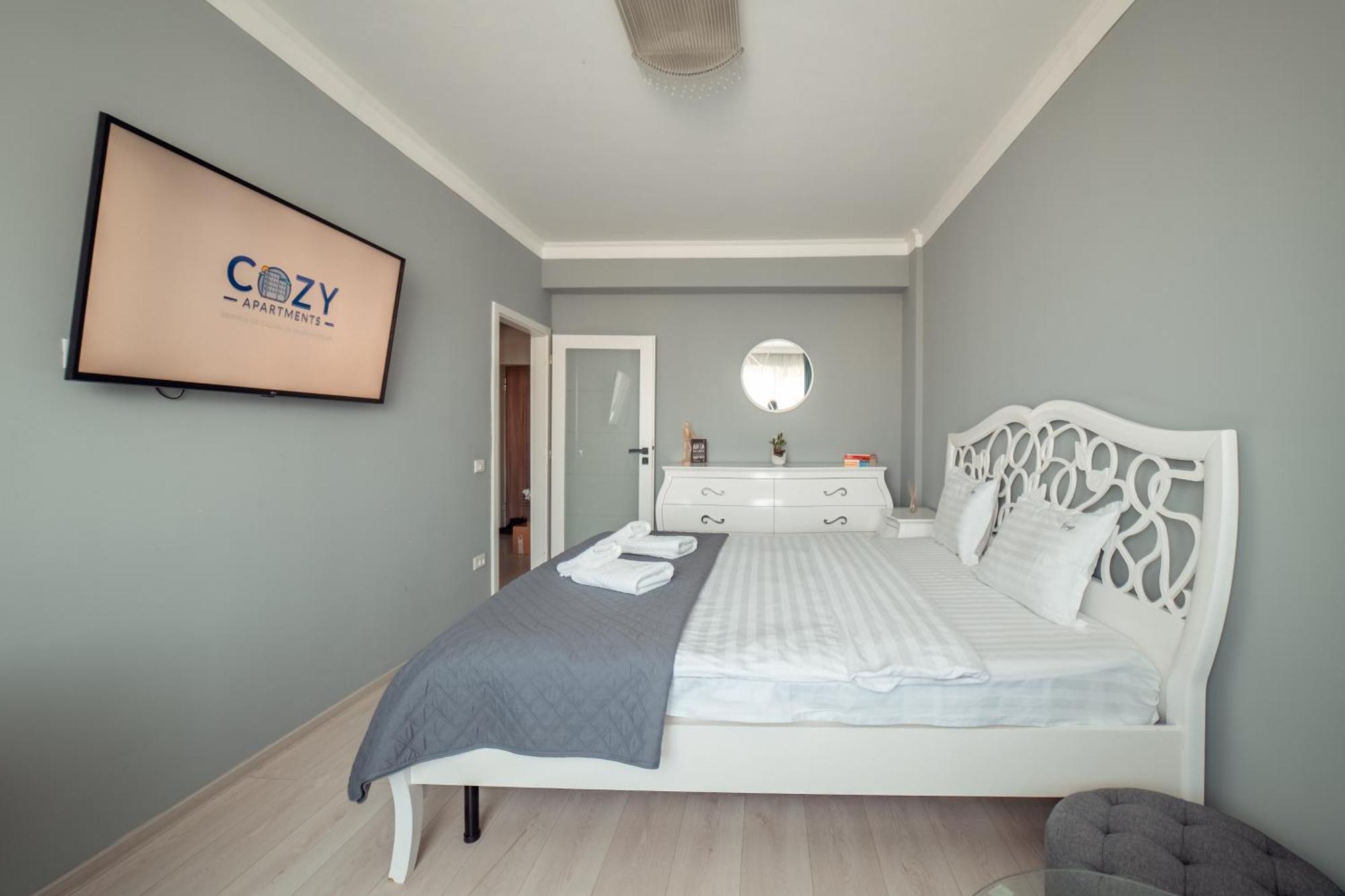Cozy Apartments At Q Residence - Palas Mall Iasi Eksteriør bilde