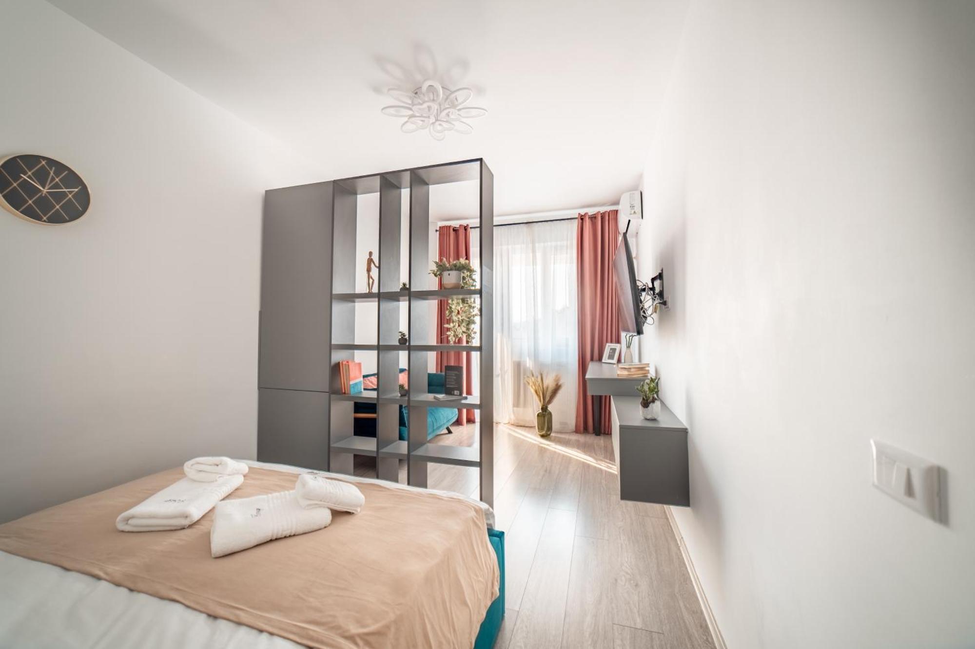 Cozy Apartments At Q Residence - Palas Mall Iasi Eksteriør bilde