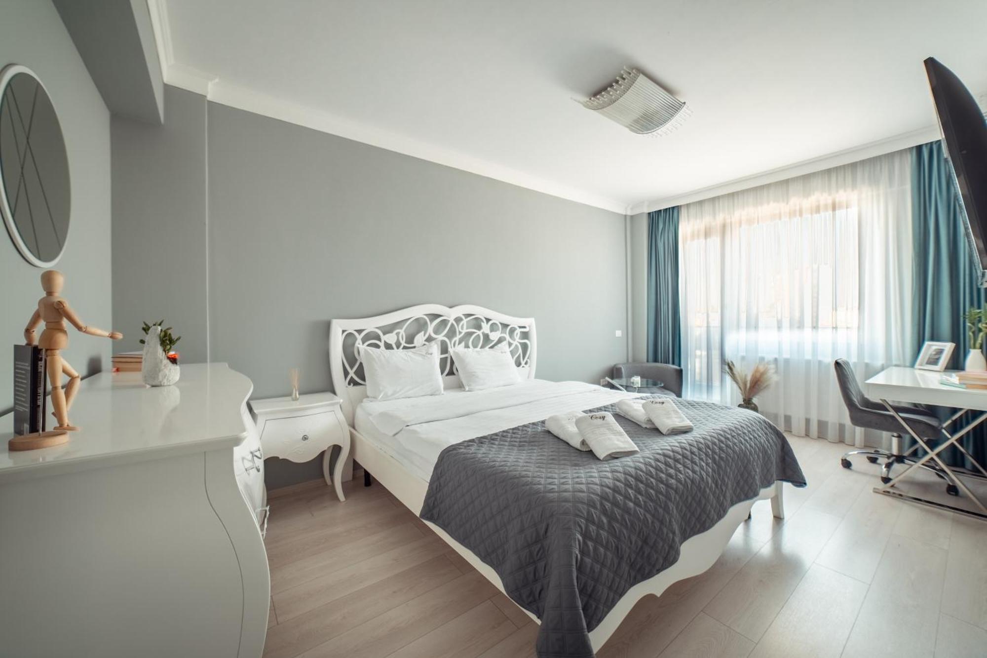 Cozy Apartments At Q Residence - Palas Mall Iasi Eksteriør bilde